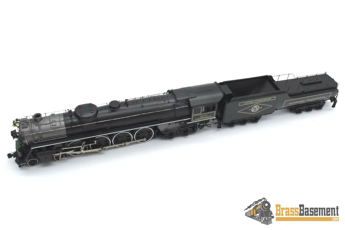 HO Brass - OMI 4548.1 RF&P Richmond Fredericksburg & Potomac 4-8-4 “Governor” #610 - Mint Steam