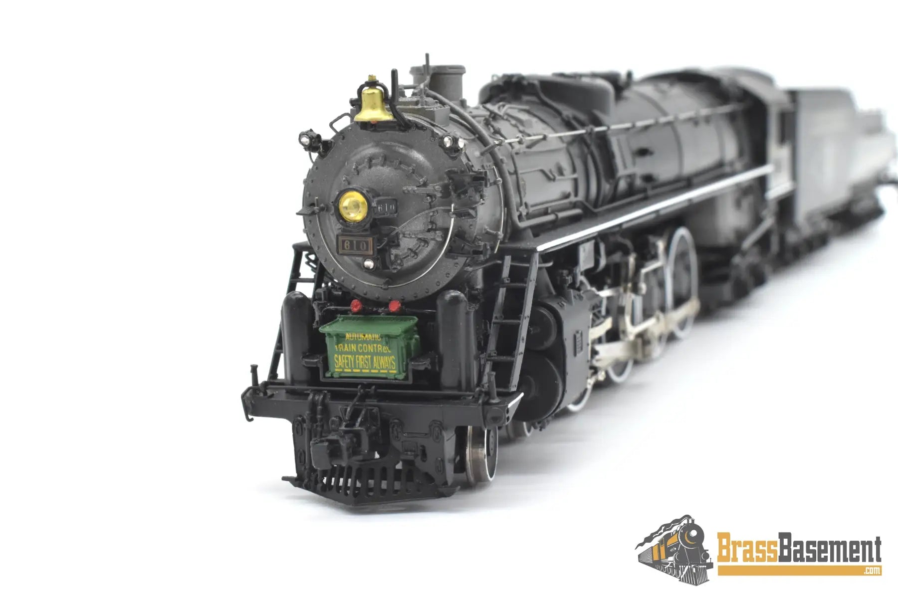 HO Brass - OMI 4548.1 RF&P Richmond Fredericksburg & Potomac 4-8-4 “Governor” #610 - Mint Steam