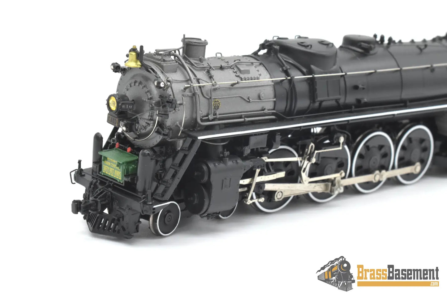 HO Brass - OMI 4548.1 RF&P Richmond Fredericksburg & Potomac 4-8-4 “Governor” #610 - Mint Steam