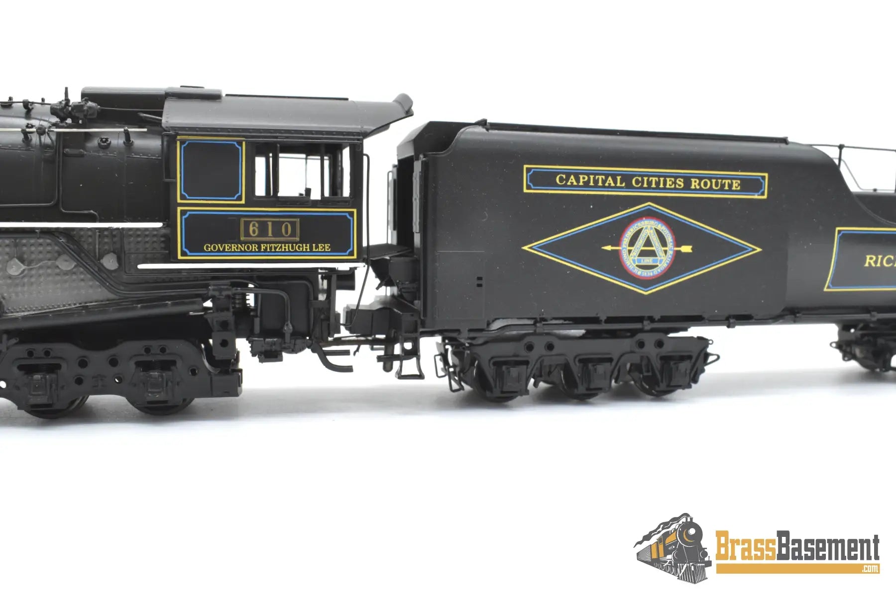 HO Brass - OMI 4548.1 RF&P Richmond Fredericksburg & Potomac 4-8-4 “Governor” #610 - Mint Steam