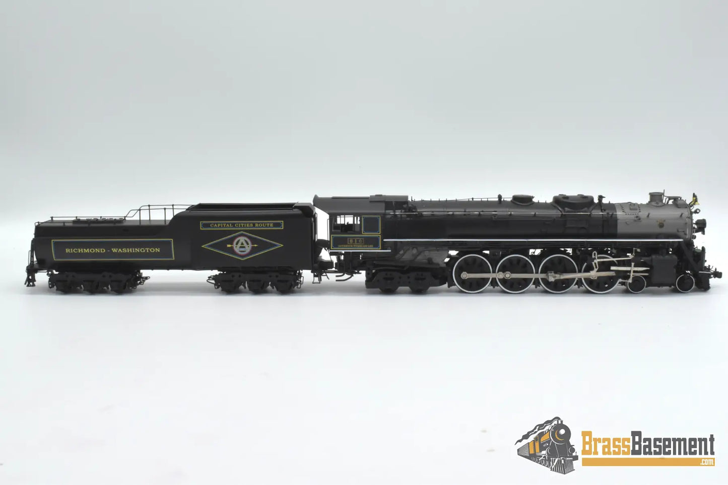 HO Brass - OMI 4548.1 RF&P Richmond Fredericksburg & Potomac 4-8-4 “Governor” #610 - Mint Steam