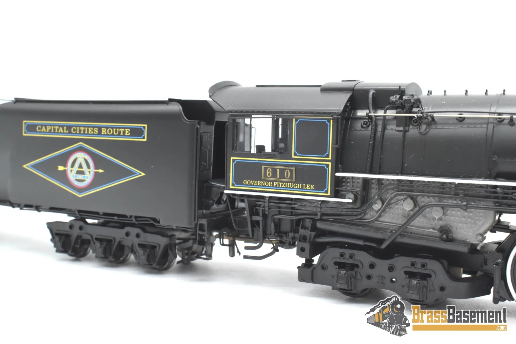 HO Brass - OMI 4548.1 RF&P Richmond Fredericksburg & Potomac 4-8-4 “Governor” #610 - Mint Steam