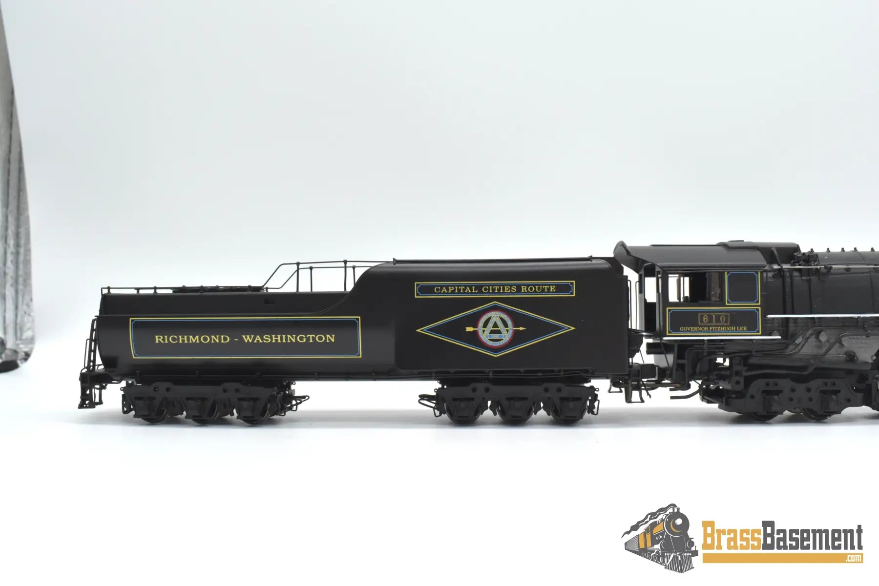 HO Brass - OMI 4548.1 RF&P Richmond Fredericksburg & Potomac 4-8-4 “Governor” #610 - Mint Steam