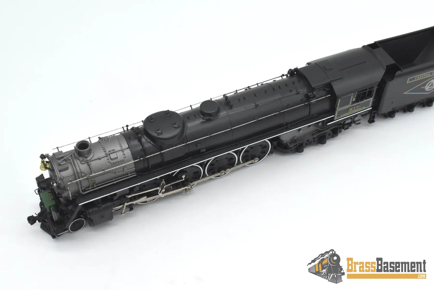 HO Brass - OMI 4548.1 RF&P Richmond Fredericksburg & Potomac 4-8-4 “Governor” #610 - Mint Steam