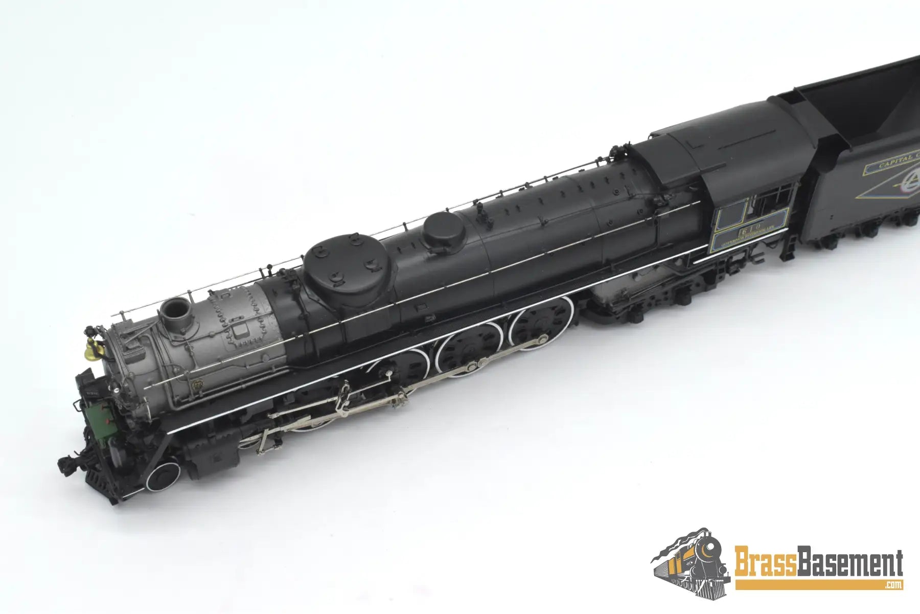 HO Brass - OMI 4548.1 RF&P Richmond Fredericksburg & Potomac 4-8-4 “Governor” #610 - Mint Steam