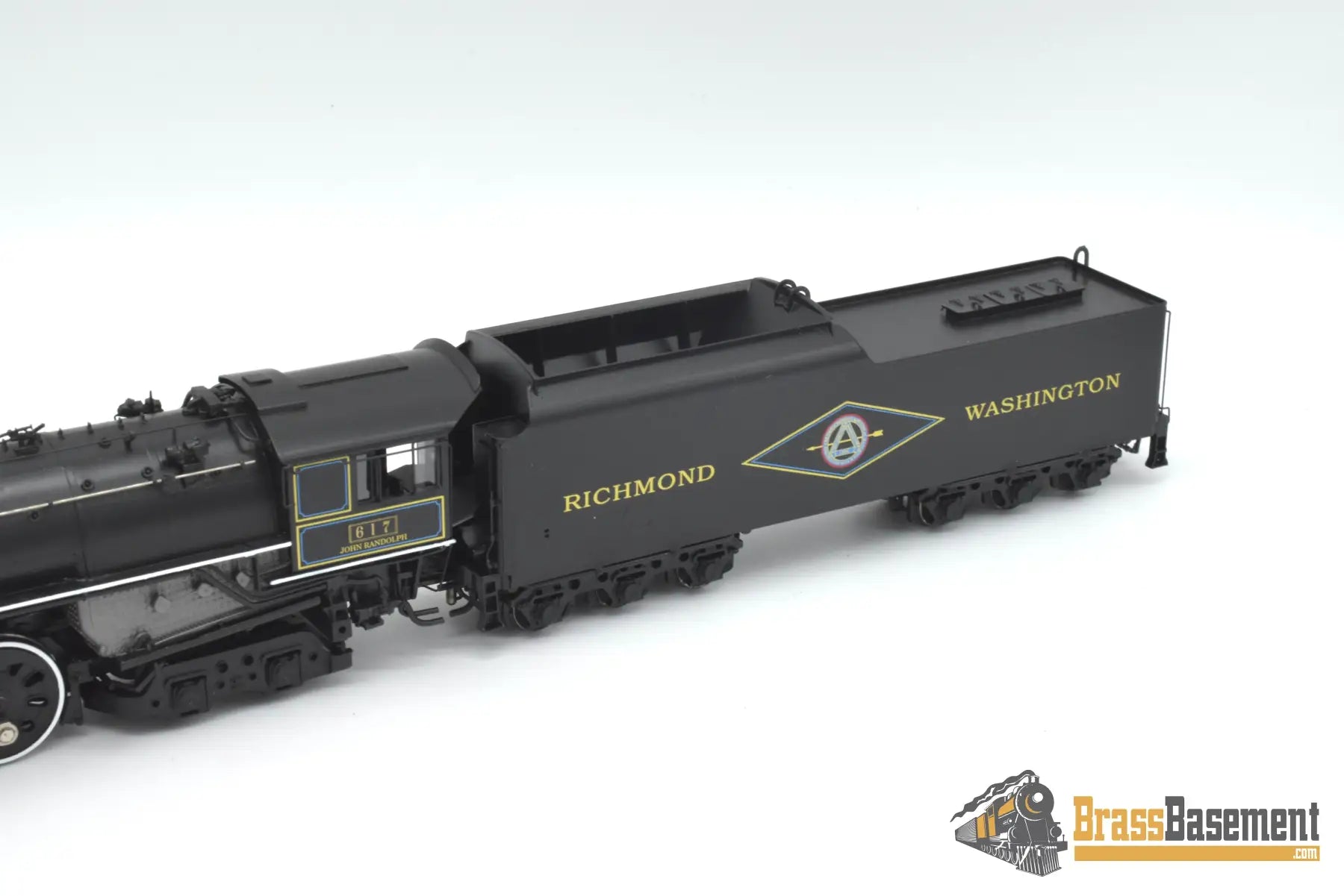 HO Brass - OMI 4549.1 RF&P Richmond Fredericksburg & Potomac 4-8-4 “Statesman” #617 - Mint Steam