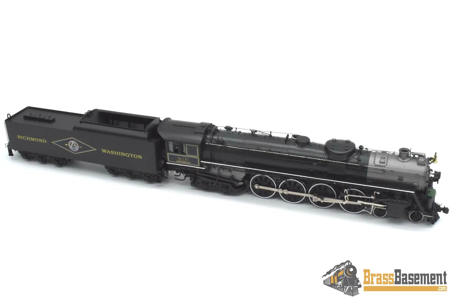HO Brass - OMI 4549.1 RF&P Richmond Fredericksburg & Potomac 4-8-4 “Statesman” #617 - Mint Steam