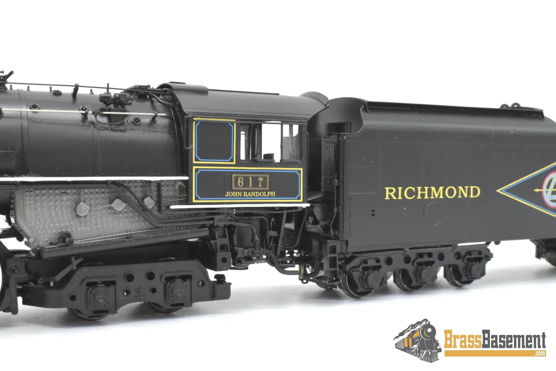 HO Brass - OMI 4549.1 RF&P Richmond Fredericksburg & Potomac 4-8-4 “Statesman” #617 - Mint Steam