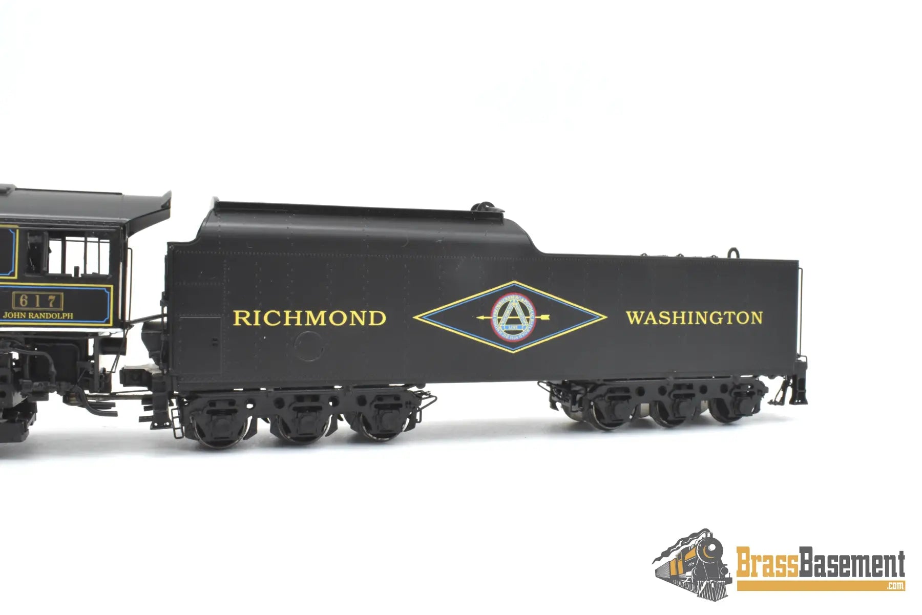 HO Brass - OMI 4549.1 RF&P Richmond Fredericksburg & Potomac 4-8-4 “Statesman” #617 - Mint Steam