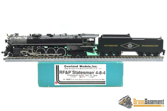 HO Brass - OMI 4549.1 RF&P Richmond Fredericksburg & Potomac 4-8-4 “Statesman” #617 - Mint Steam
