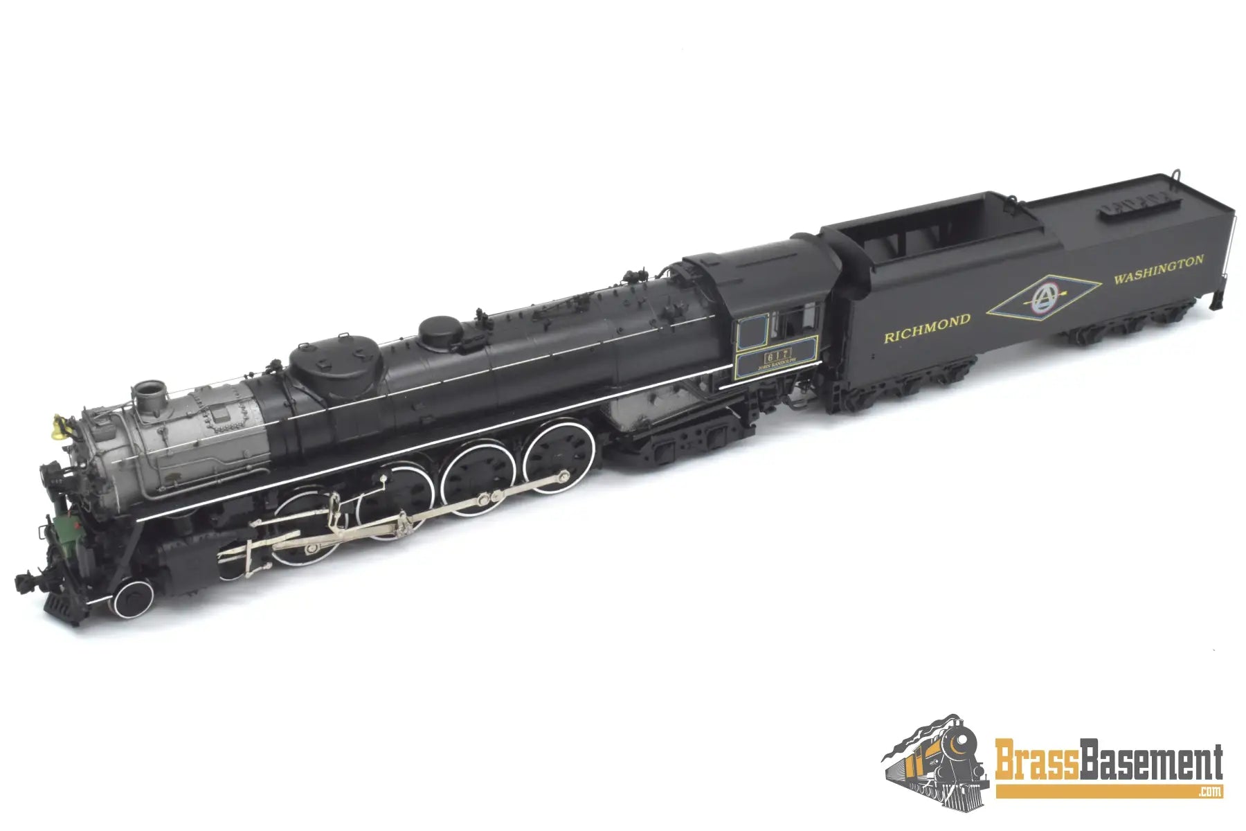 HO Brass - OMI 4549.1 RF&P Richmond Fredericksburg & Potomac 4-8-4 “Statesman” #617 - Mint Steam