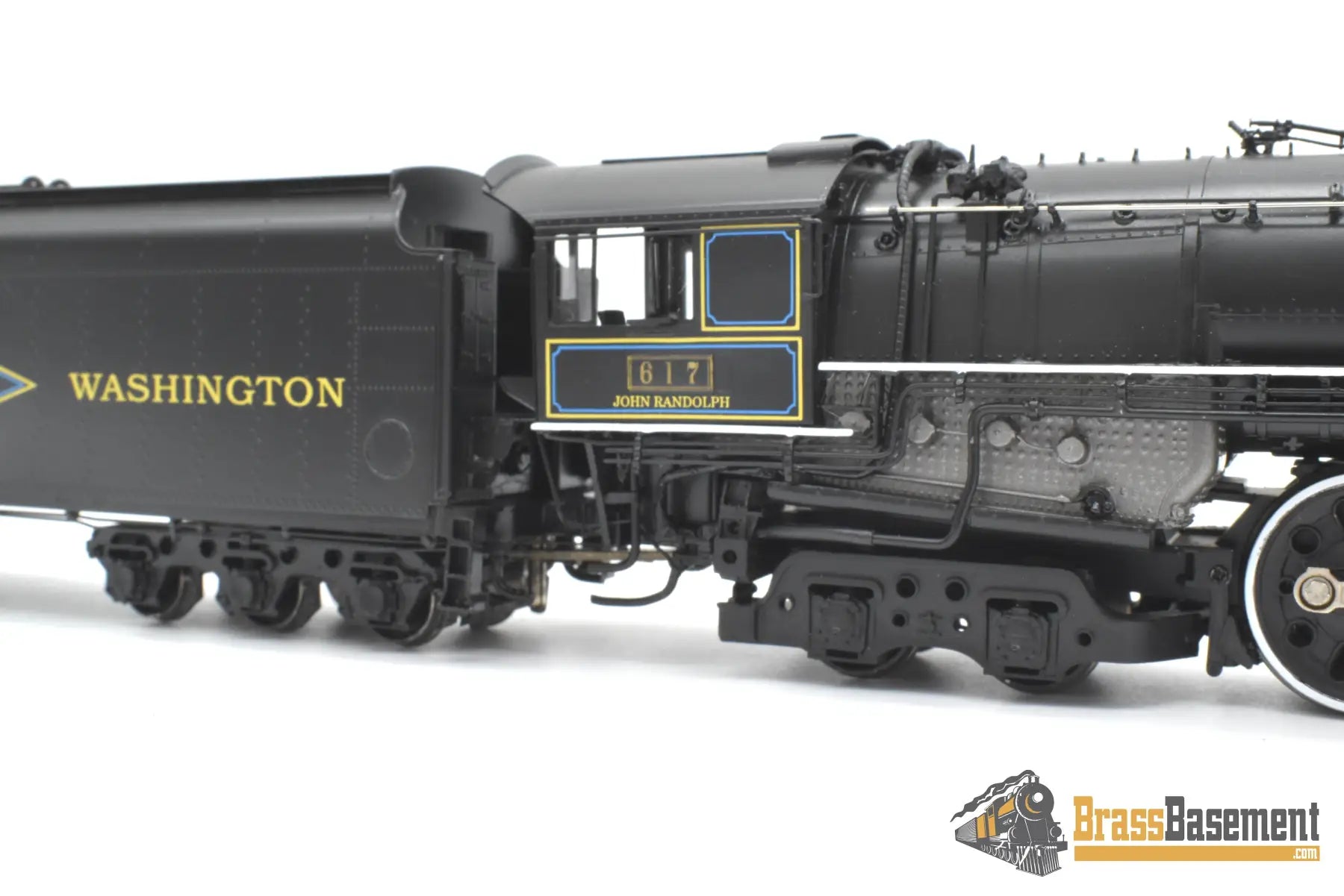 HO Brass - OMI 4549.1 RF&P Richmond Fredericksburg & Potomac 4-8-4 “Statesman” #617 - Mint Steam
