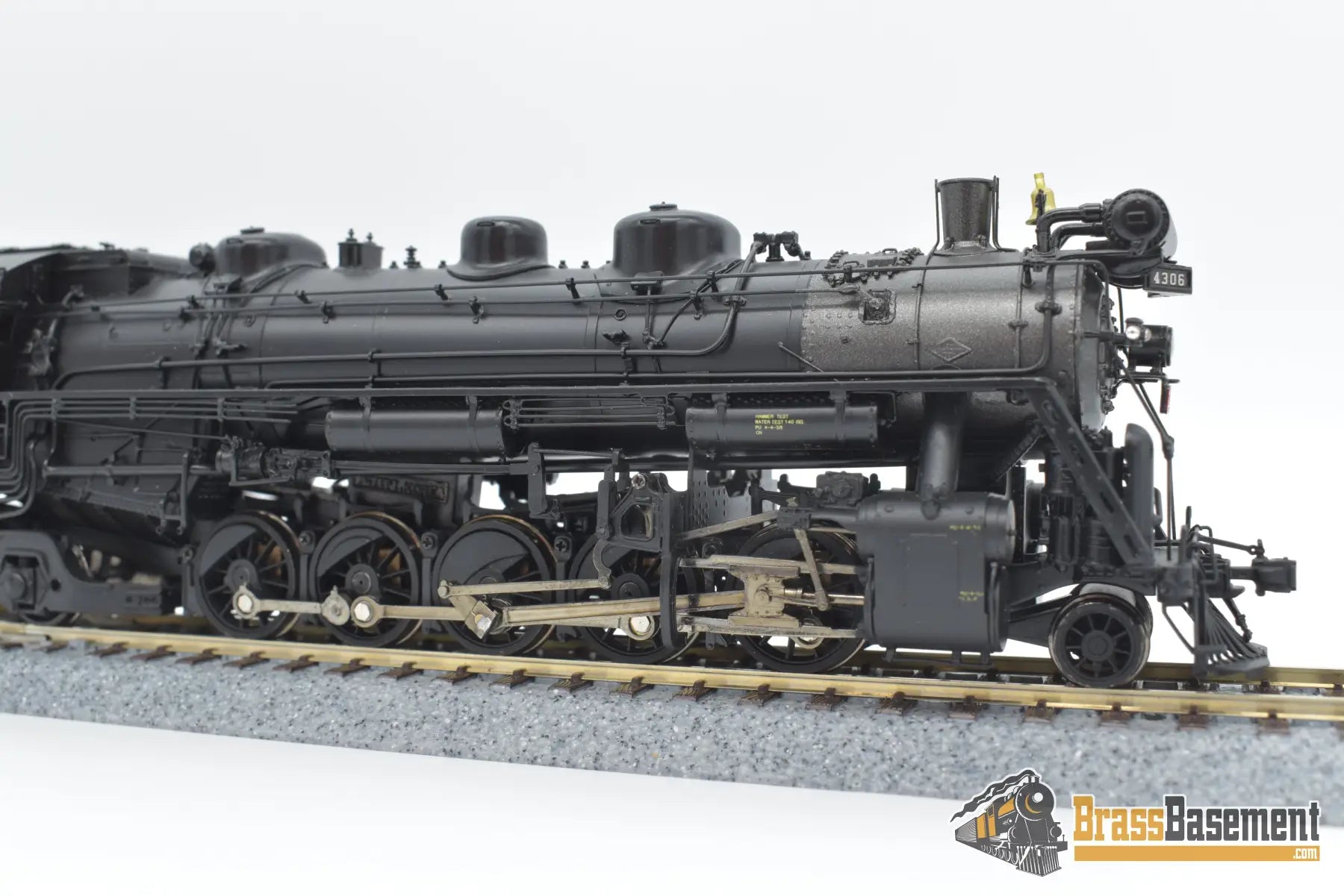 Ho Brass - Omi 4550.1 Canadian National Cnr T4A 2 - 10 - 2 Factory Paint Ajin