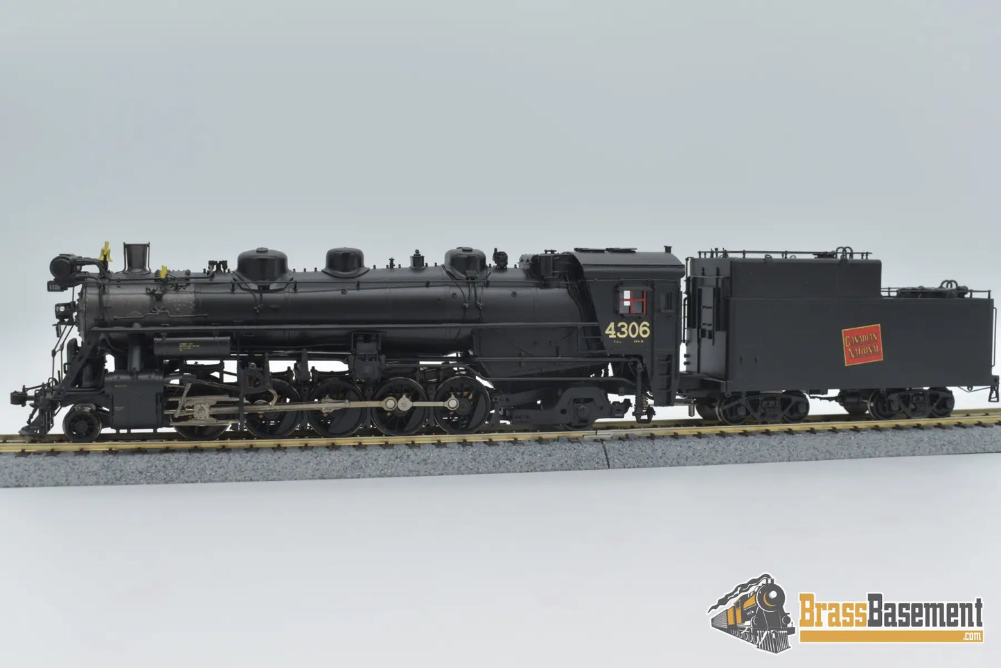 Ho Brass - Omi 4550.1 Canadian National Cnr T4A 2 - 10 - 2 Factory Paint Ajin