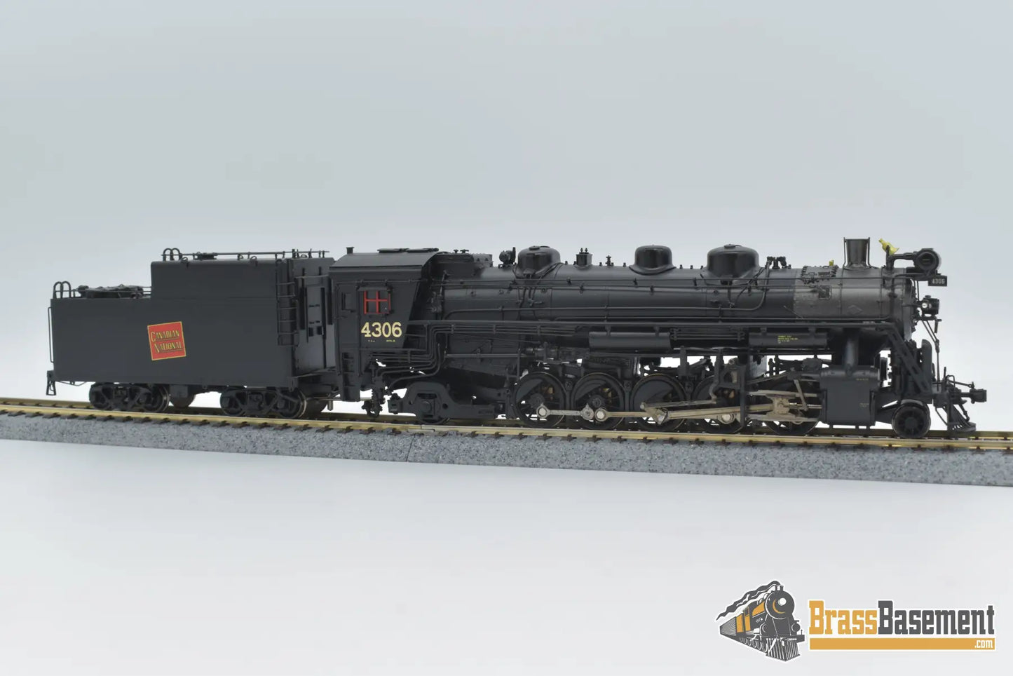 Ho Brass - Omi 4550.1 Canadian National Cnr T4A 2 - 10 - 2 Factory Paint Ajin