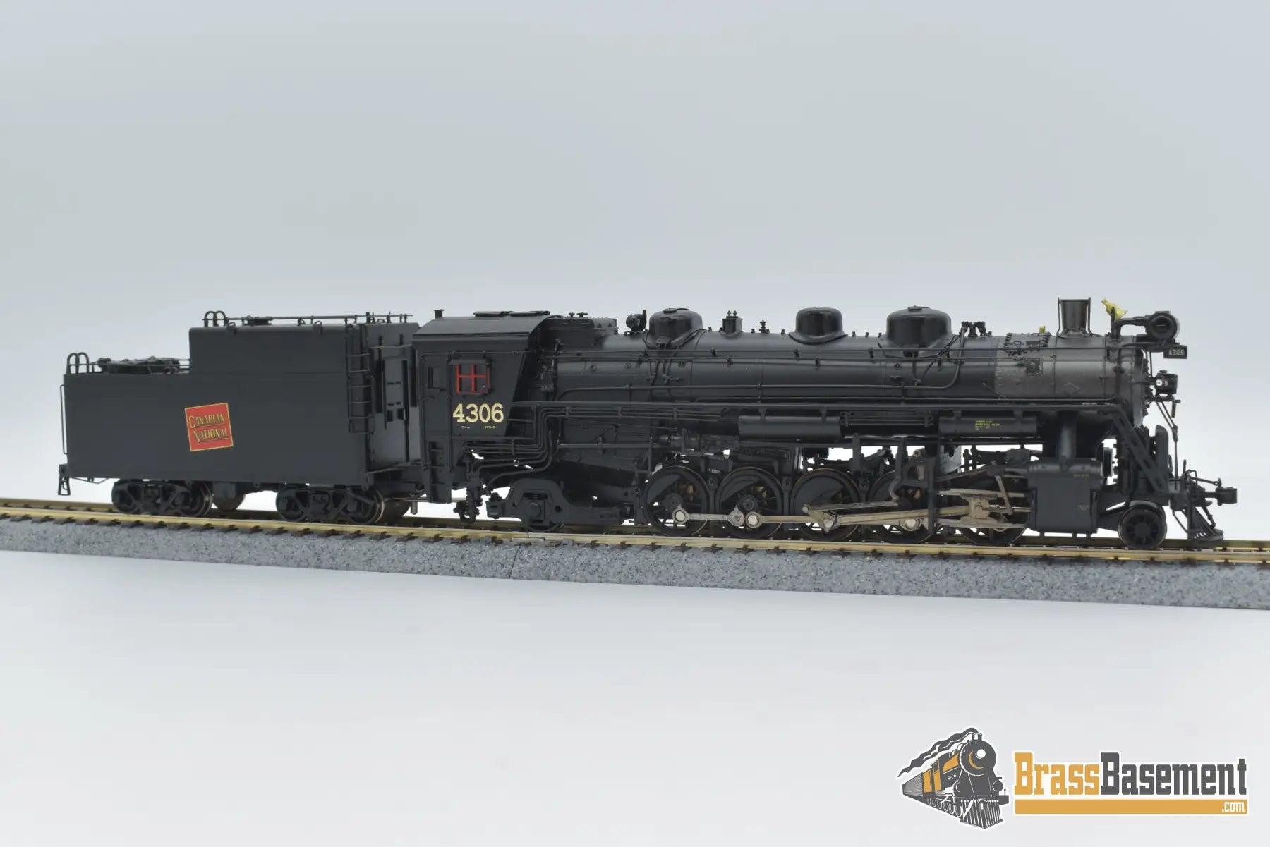 Ho Brass - Omi 4550.1 Canadian National Cnr T4A 2 - 10 - 2 Factory Paint Ajin