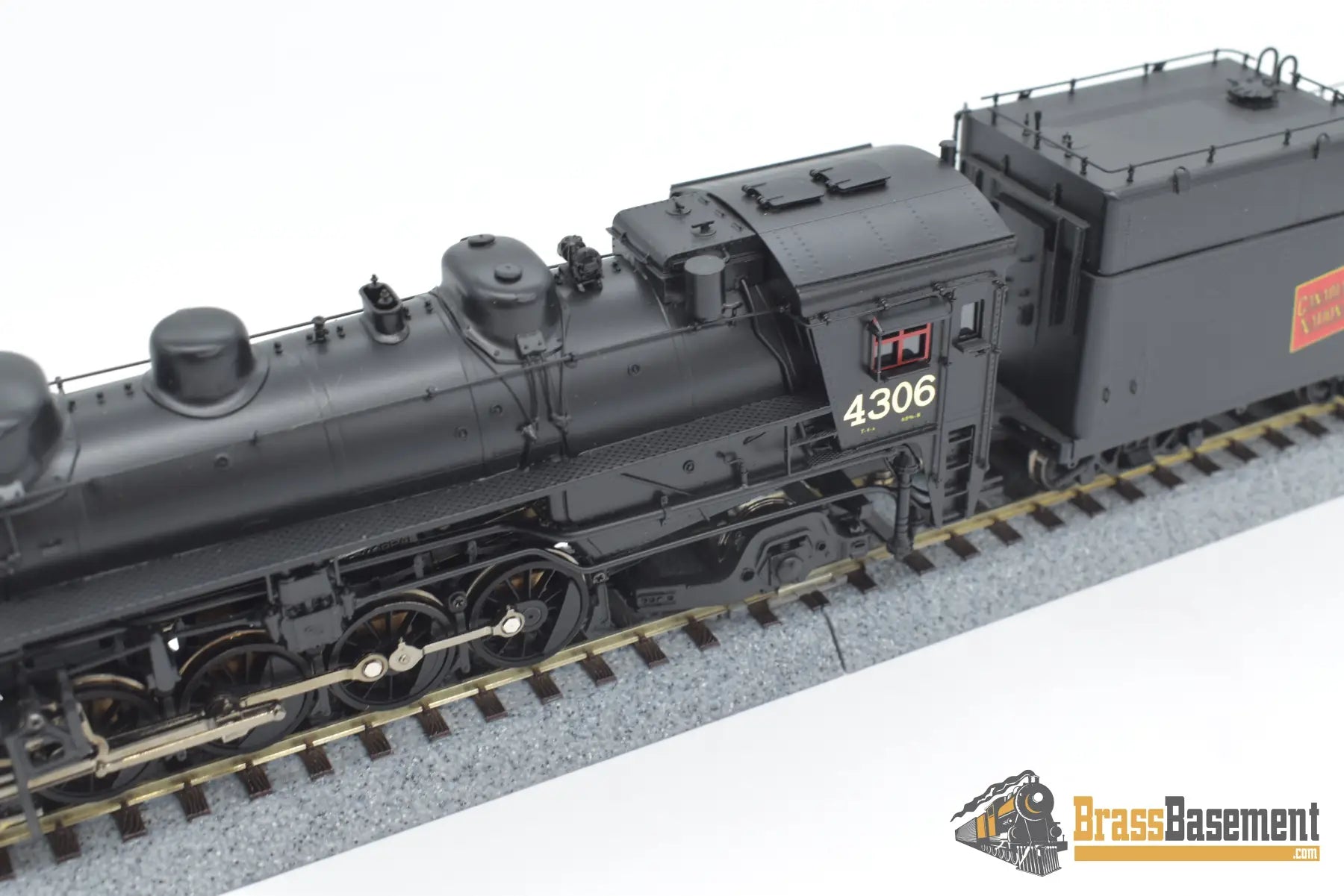 Ho Brass - Omi 4550.1 Canadian National Cnr T4A 2 - 10 - 2 Factory Paint Ajin