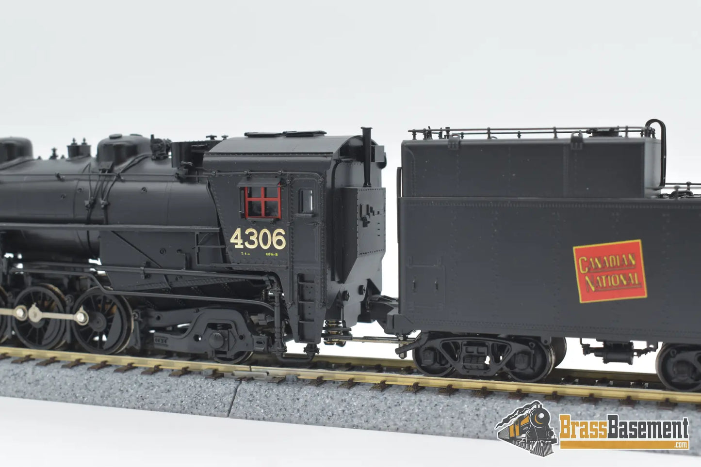 Ho Brass - Omi 4550.1 Canadian National Cnr T4A 2 - 10 - 2 Factory Paint Ajin