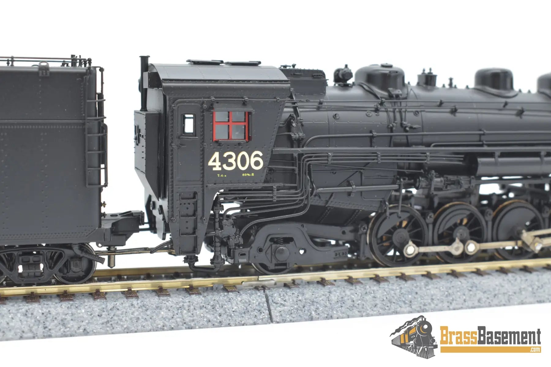 Ho Brass - Omi 4550.1 Canadian National Cnr T4A 2 - 10 - 2 Factory Paint Ajin