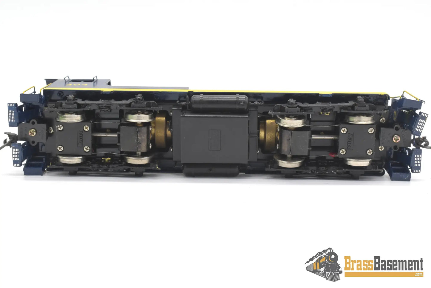 Ho Brass - Omi 5025 Baltimore & Ohio B&O H - 10 - 44 #304 Drop Damage Diesel