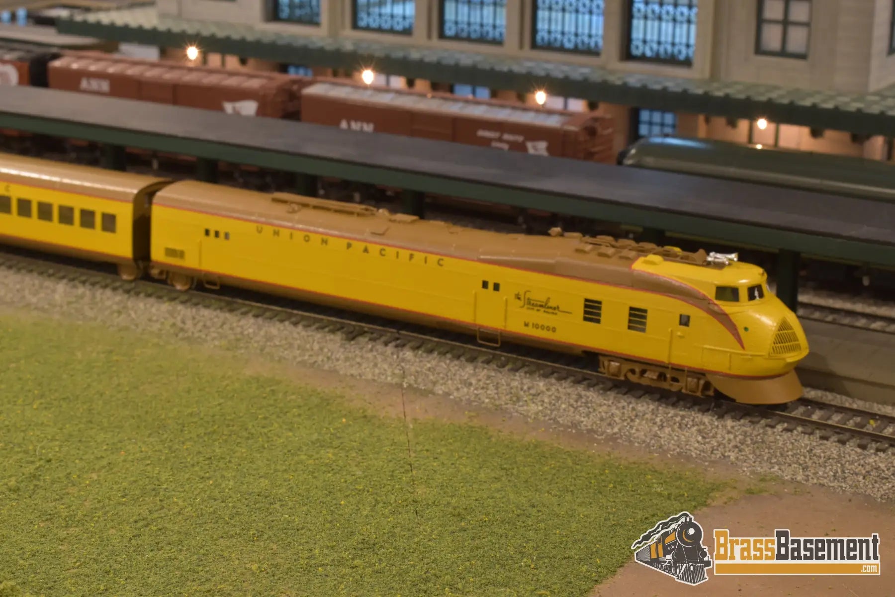 Ho Brass - Omi 5197.1 Union Pacific Up ’City Of Salina’ M - 10000 3 Car Set Cpomi Passenger