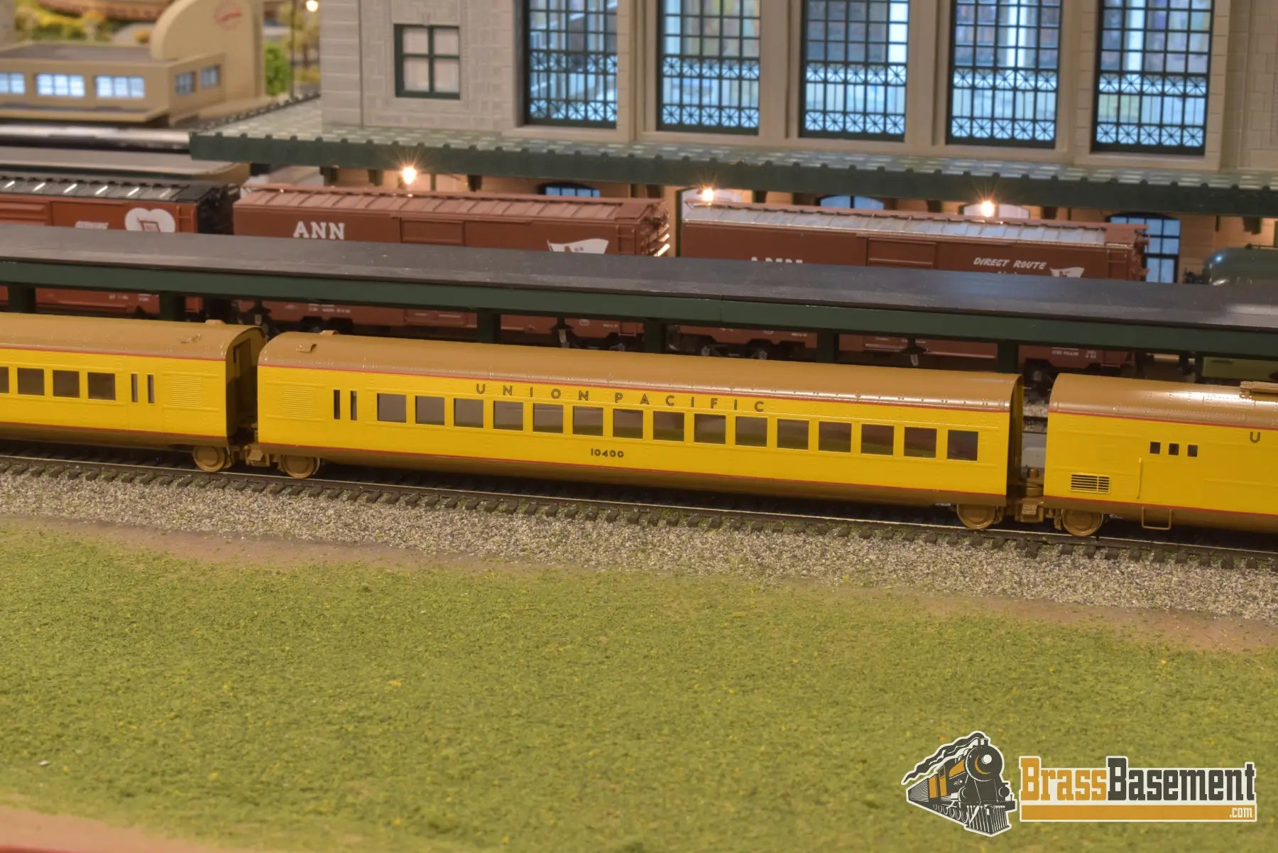 Ho Brass - Omi 5197.1 Union Pacific Up ’City Of Salina’ M - 10000 3 Car Set Cpomi Passenger