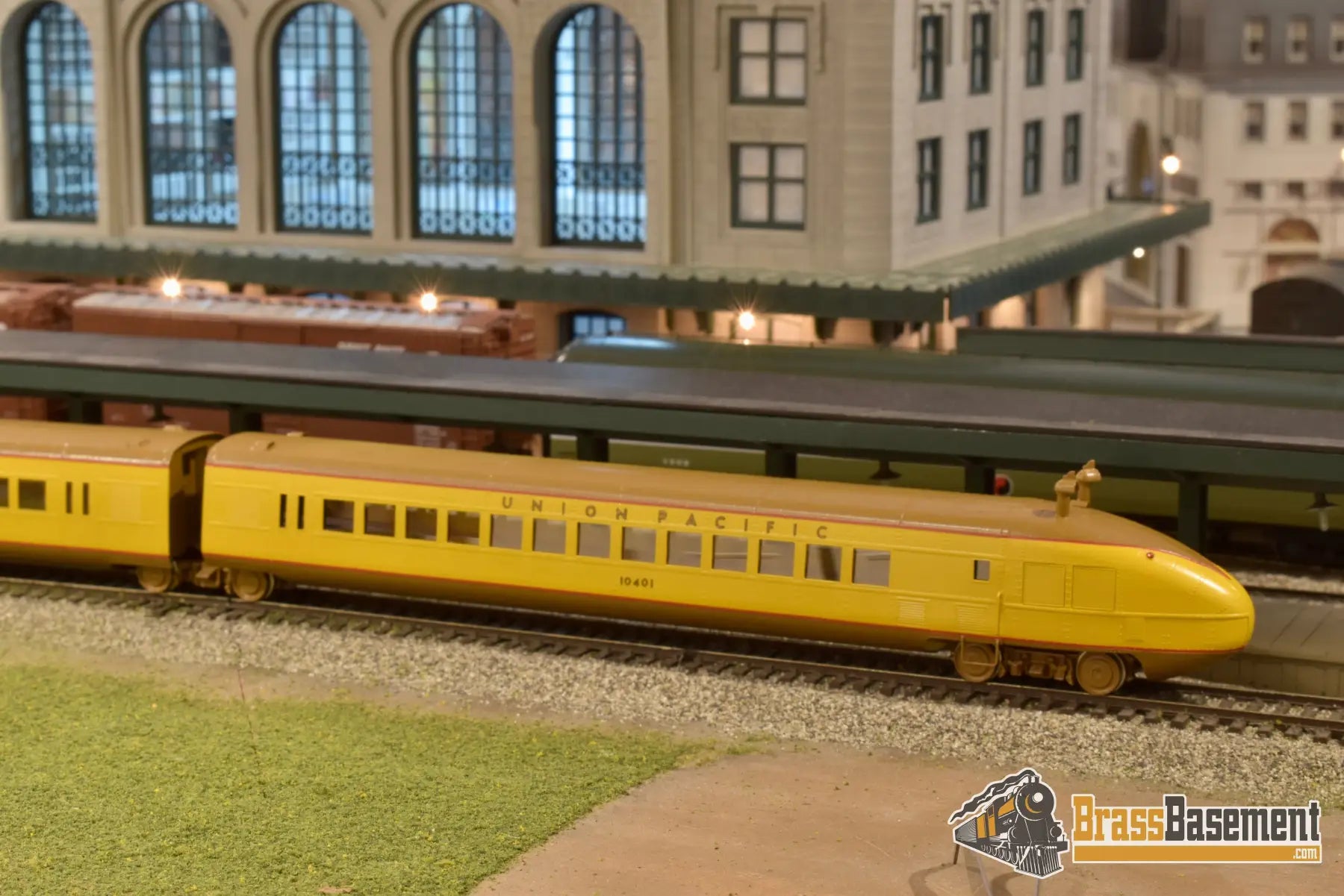 Ho Brass - Omi 5197.1 Union Pacific Up ’City Of Salina’ M - 10000 3 Car Set Cpomi Passenger