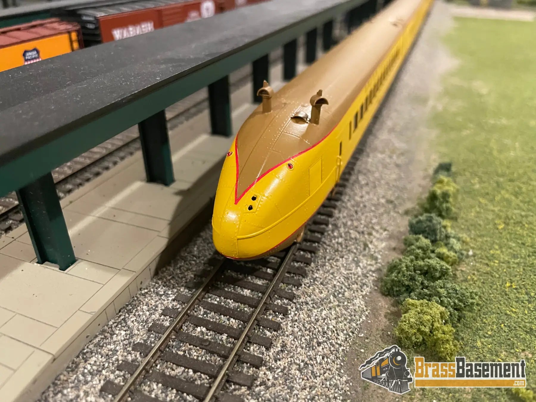Ho Brass - Omi 5197.1 Union Pacific Up ’City Of Salina’ M - 10000 3 Car Set Cpomi Passenger