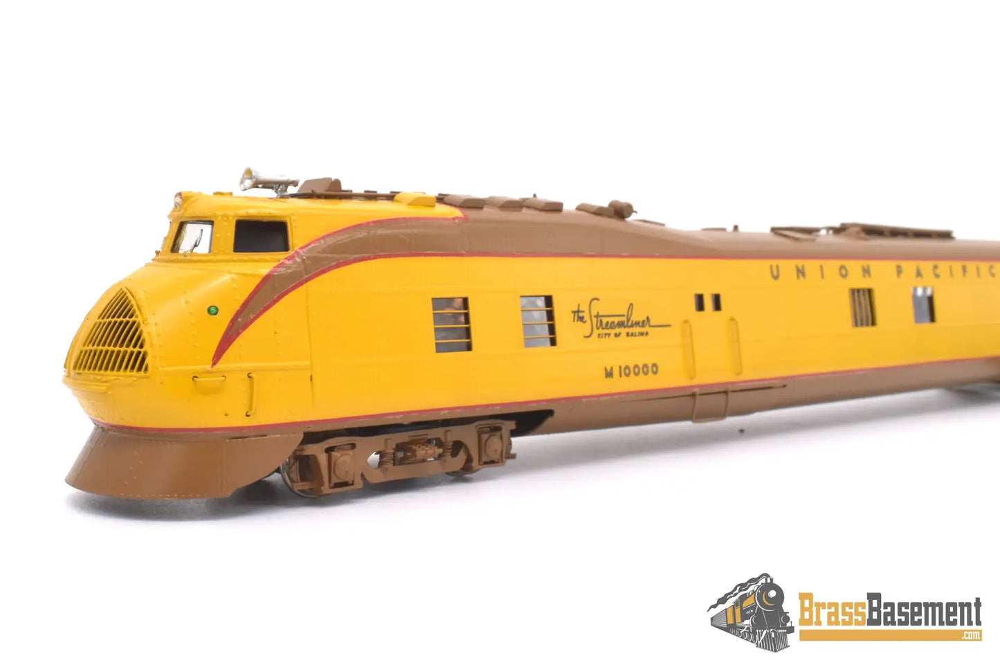 Ho Brass - Omi 5197.1 Union Pacific Up ’City Of Salina’ M - 10000 3 Car Set Cpomi Passenger