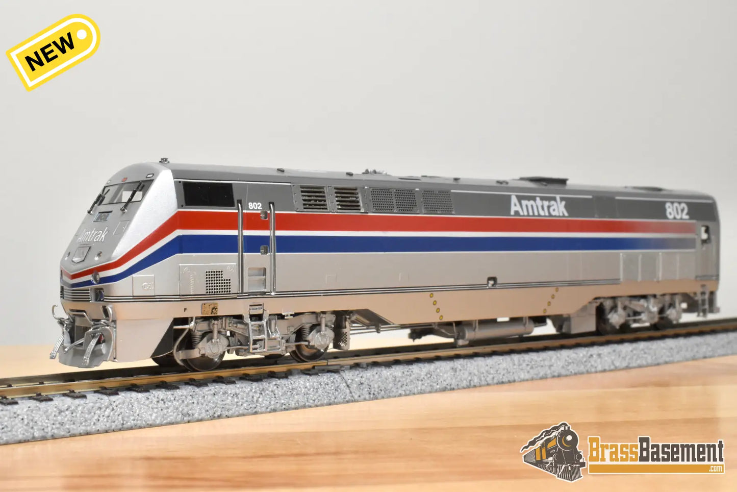 HO Brass - OMI 5403.1 Amtrak AMD-103 Genesis #802 - F/P PH III Mint Diesel