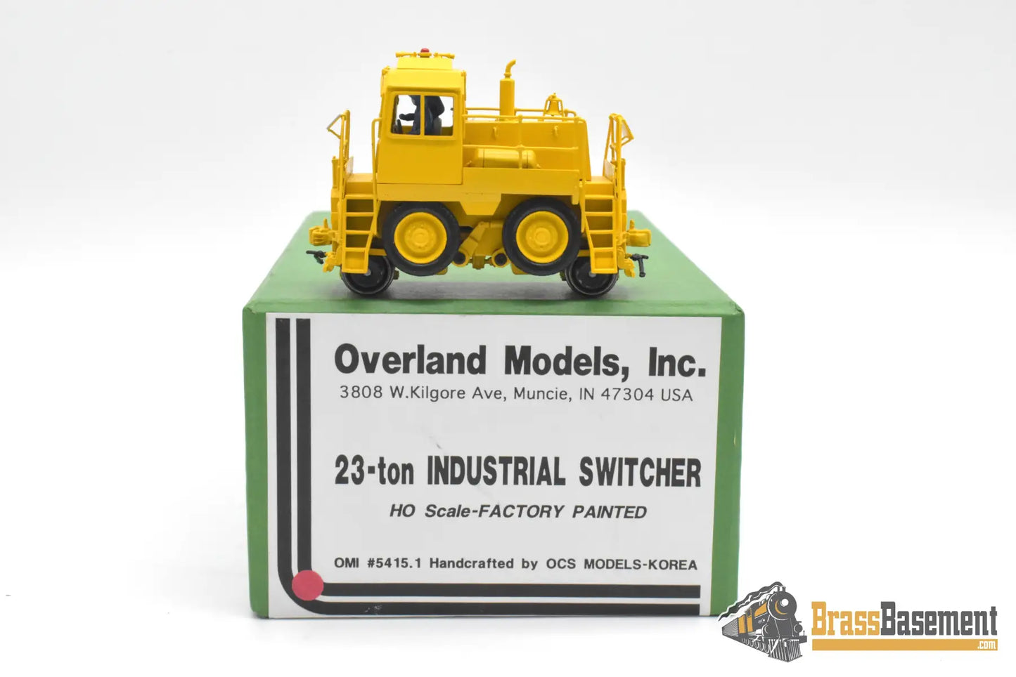 HO Brass - OMI 5415.1 23 Ton Industrial Switcher ’TrackMobile’ - FP OCS Korea