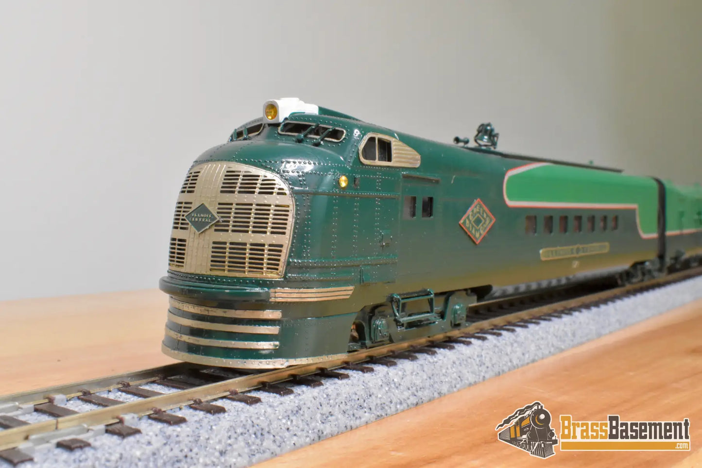 HO Brass - OMI 5445.1 Illinois Central IC ’Green Diamond’ Passenger Set - C/POMI - Ajin Passenger