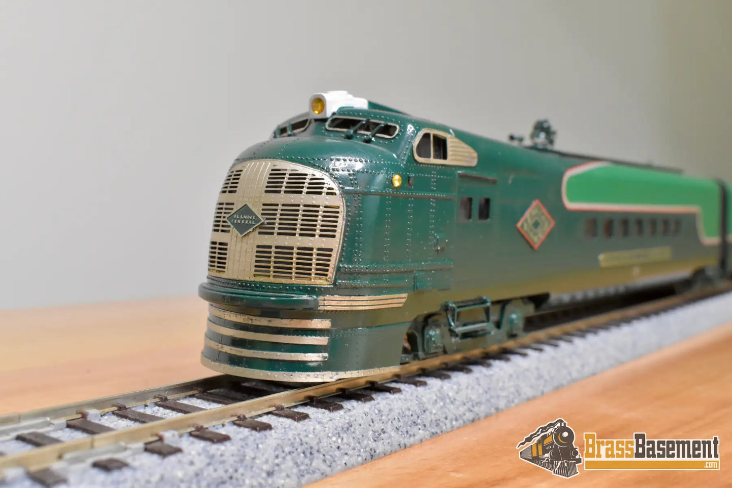 HO Brass - OMI 5445.1 Illinois Central IC ’Green Diamond’ Passenger Set - C/POMI - Ajin Passenger