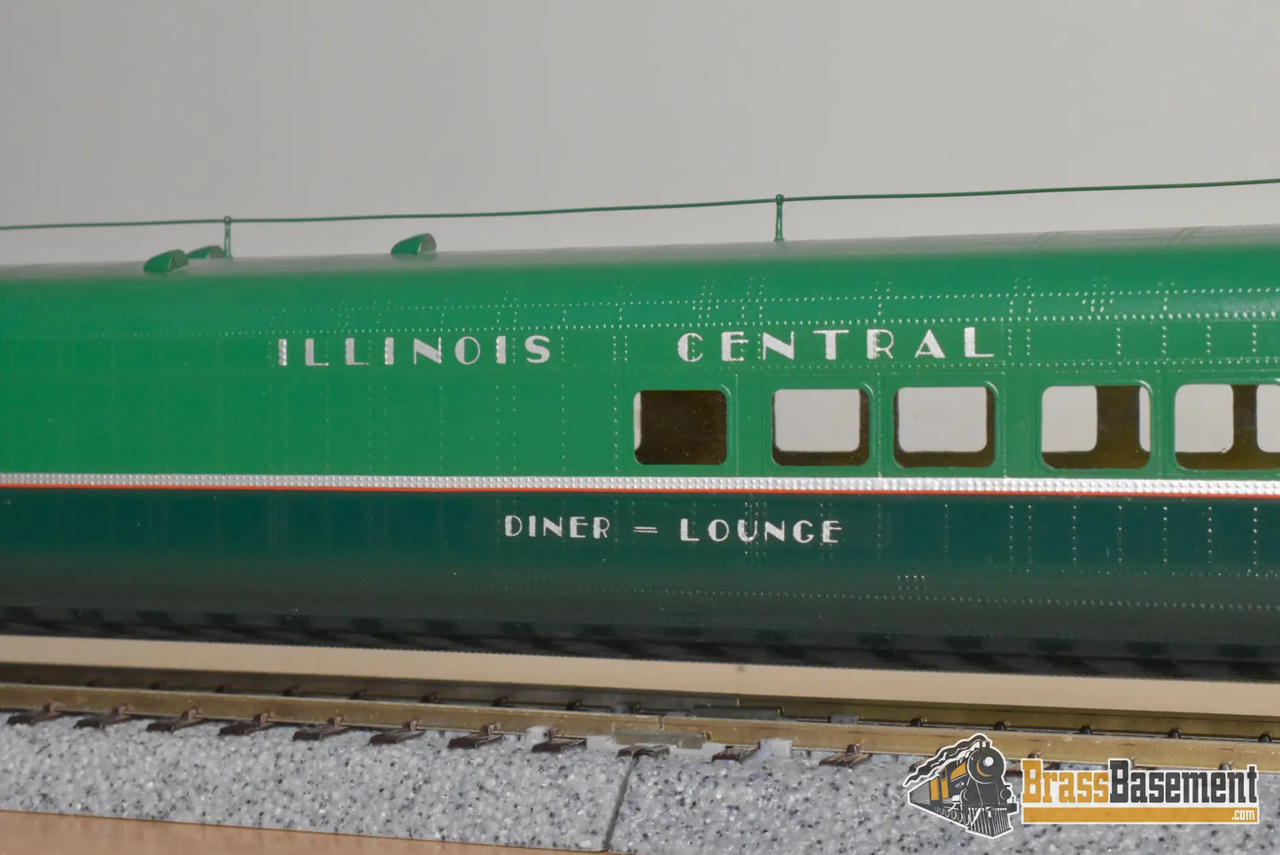 HO Brass - OMI 5445.1 Illinois Central IC ’Green Diamond’ Passenger Set - C/POMI - Ajin Passenger