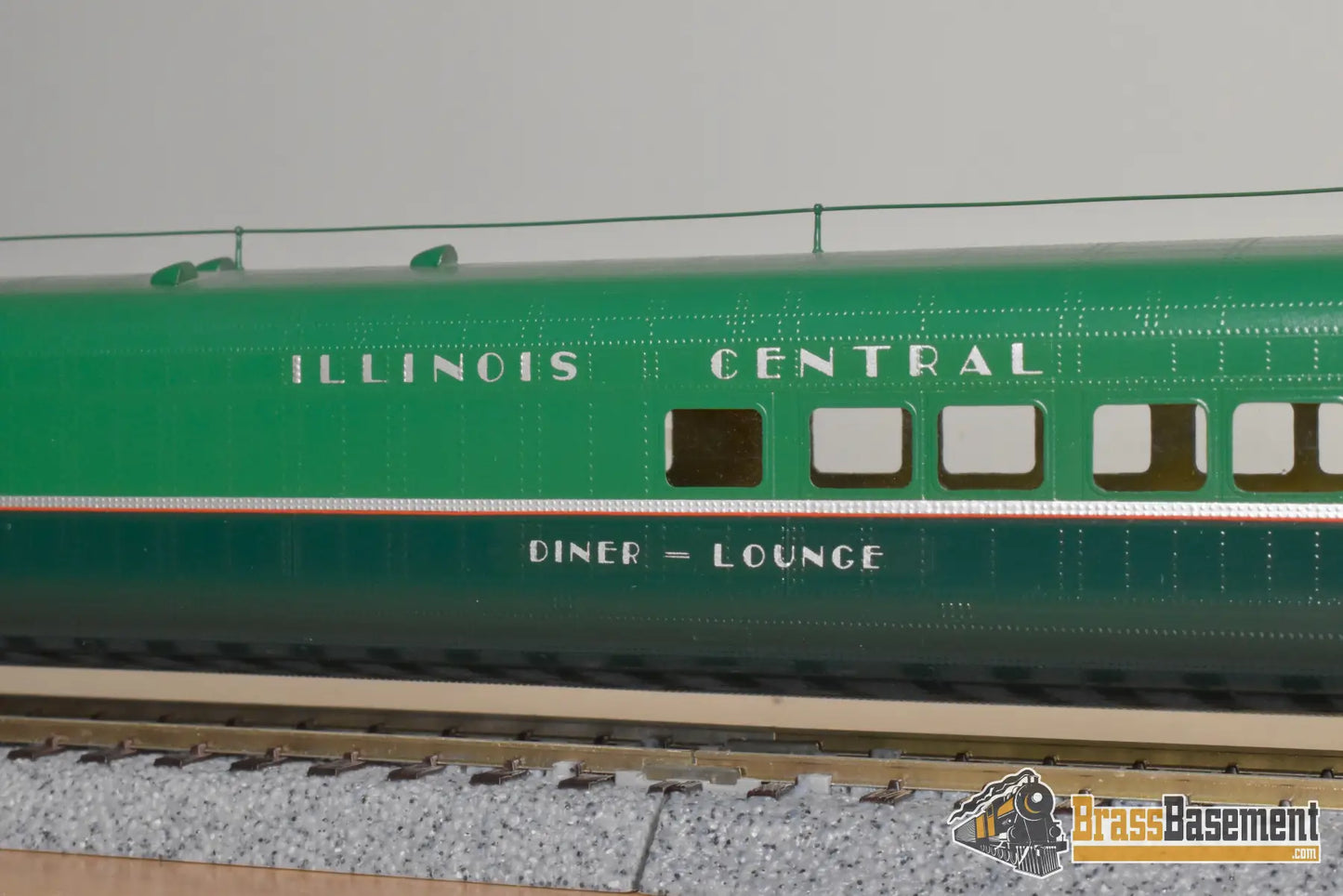 HO Brass - OMI 5445.1 Illinois Central IC ’Green Diamond’ Passenger Set - C/POMI - Ajin Passenger