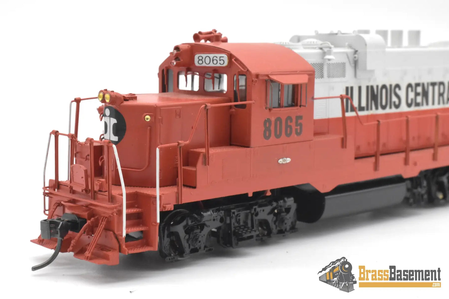 HO Brass - OMI 5614.1 Illinois Central IC EMD GP10 #8065 - Headlight Top of Nose - FP Diesel