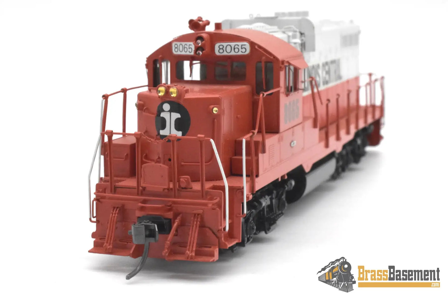 HO Brass - OMI 5614.1 Illinois Central IC EMD GP10 #8065 - Headlight Top of Nose - FP Diesel