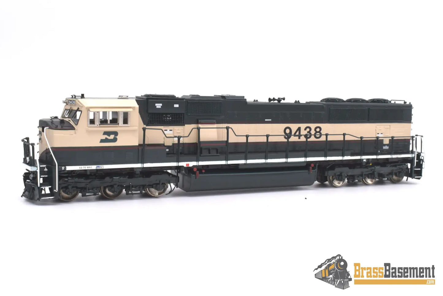 Ho Brass - Omi - 5839.1 Burlington Northern Bn Sd70Mac Executive #9438 Wow! F/P Diesel
