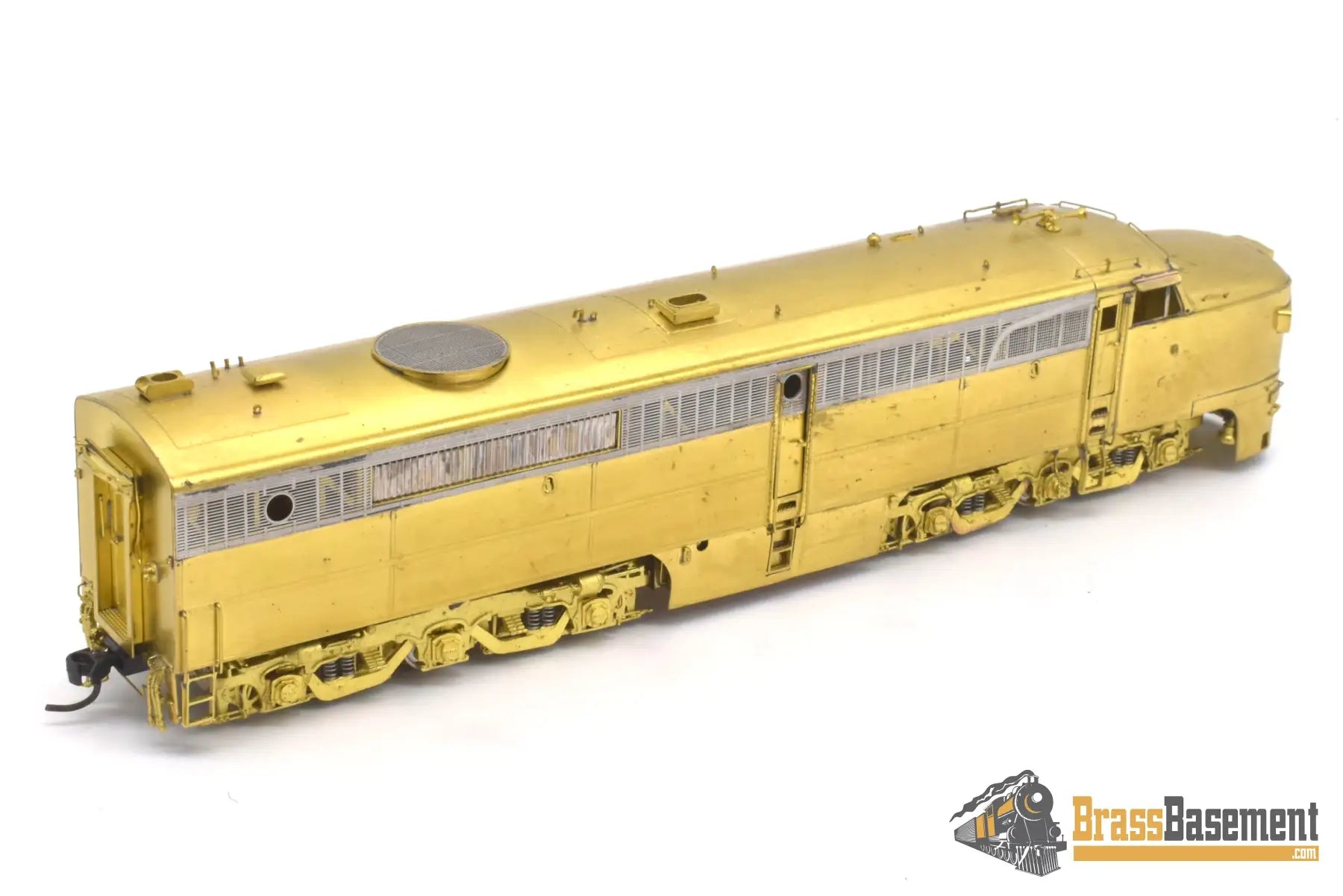 Ho Brass - Omi 5947 Wabash Pa - 1 Unpainted Diesel Tarnish & No Box