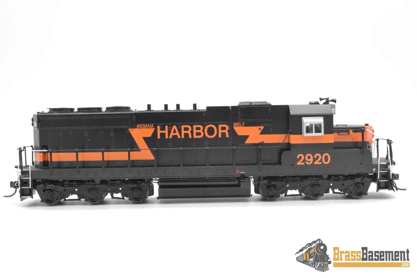 Ho Brass - Omi 6773.1 Indiana Harbor Belt Sd20 #2920 F/P Black W/ Orange Stripe Diesel