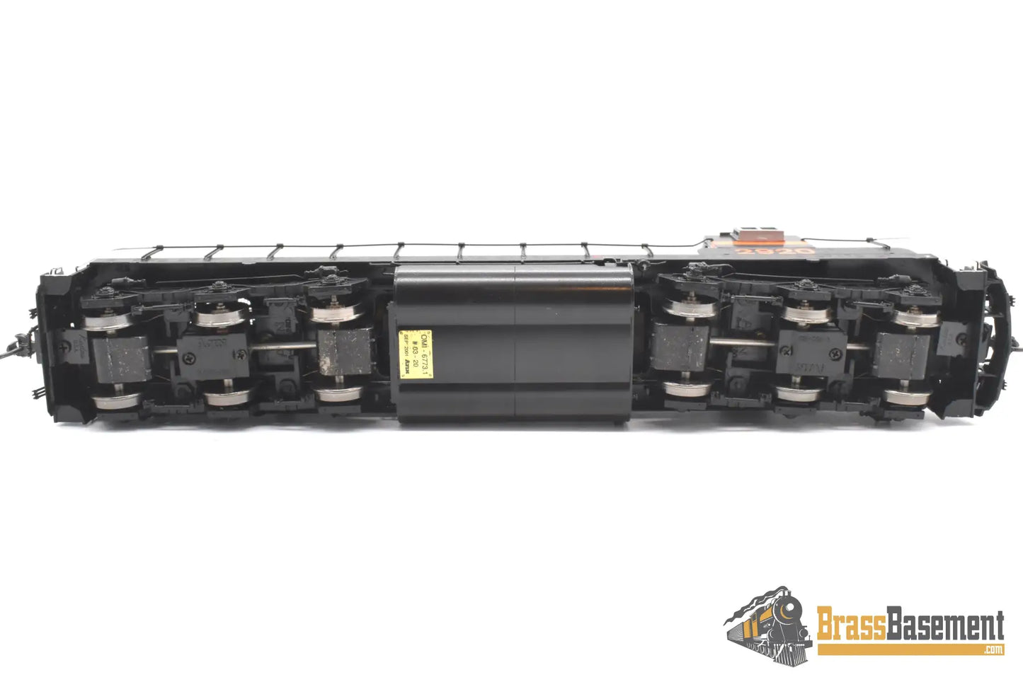 Ho Brass - Omi 6773.1 Indiana Harbor Belt Sd20 #2920 F/P Black W/ Orange Stripe Diesel