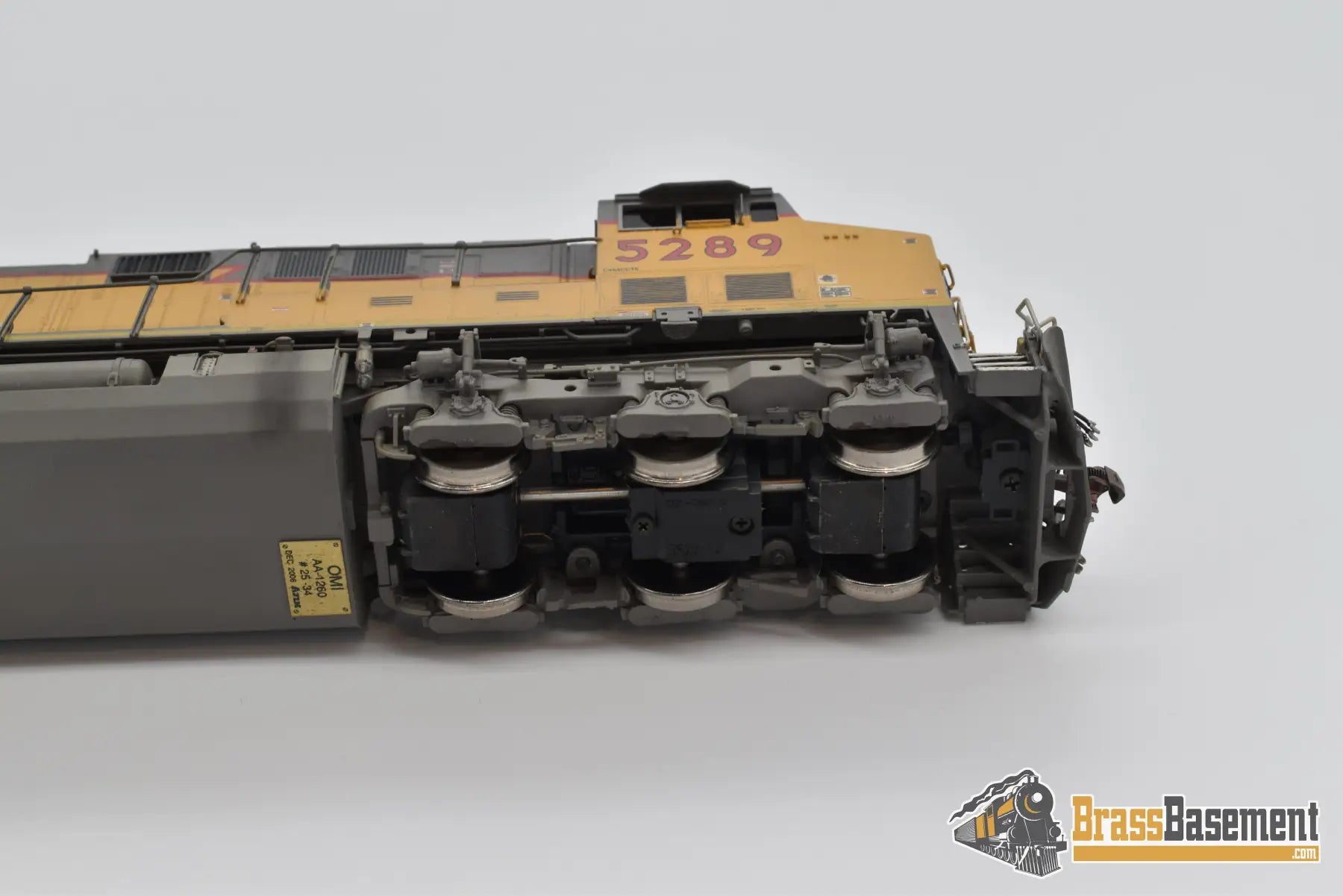 Ho Brass - Omi Aa - 1260 - 3 Union Pacific Up C45Accte Dcc/Sound/Weathering By Weathermytrains