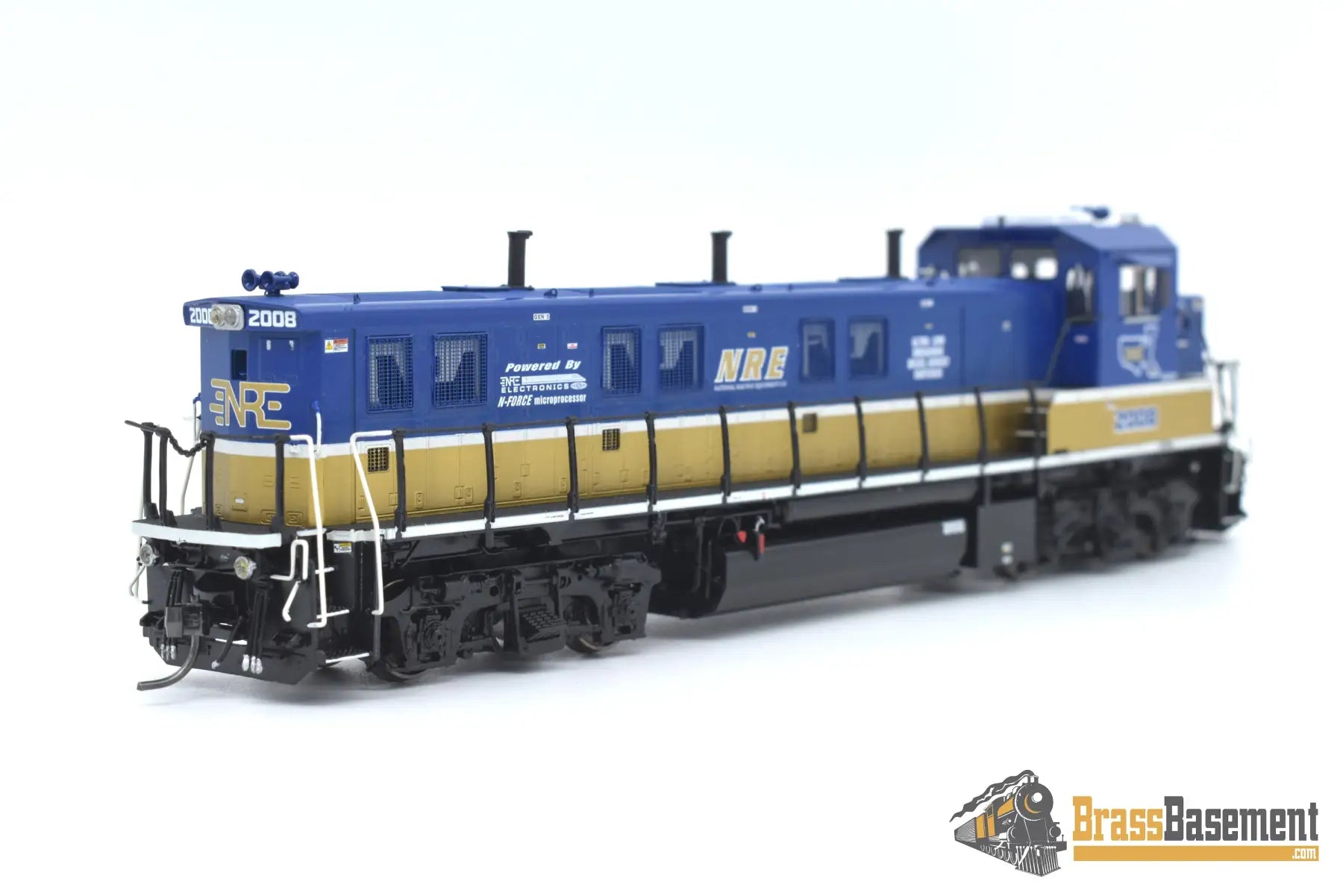 Ho Brass - Omi Aa - 1350 - 1 National Railway Equipment 3Gs21B Genset Demonstrator #2008