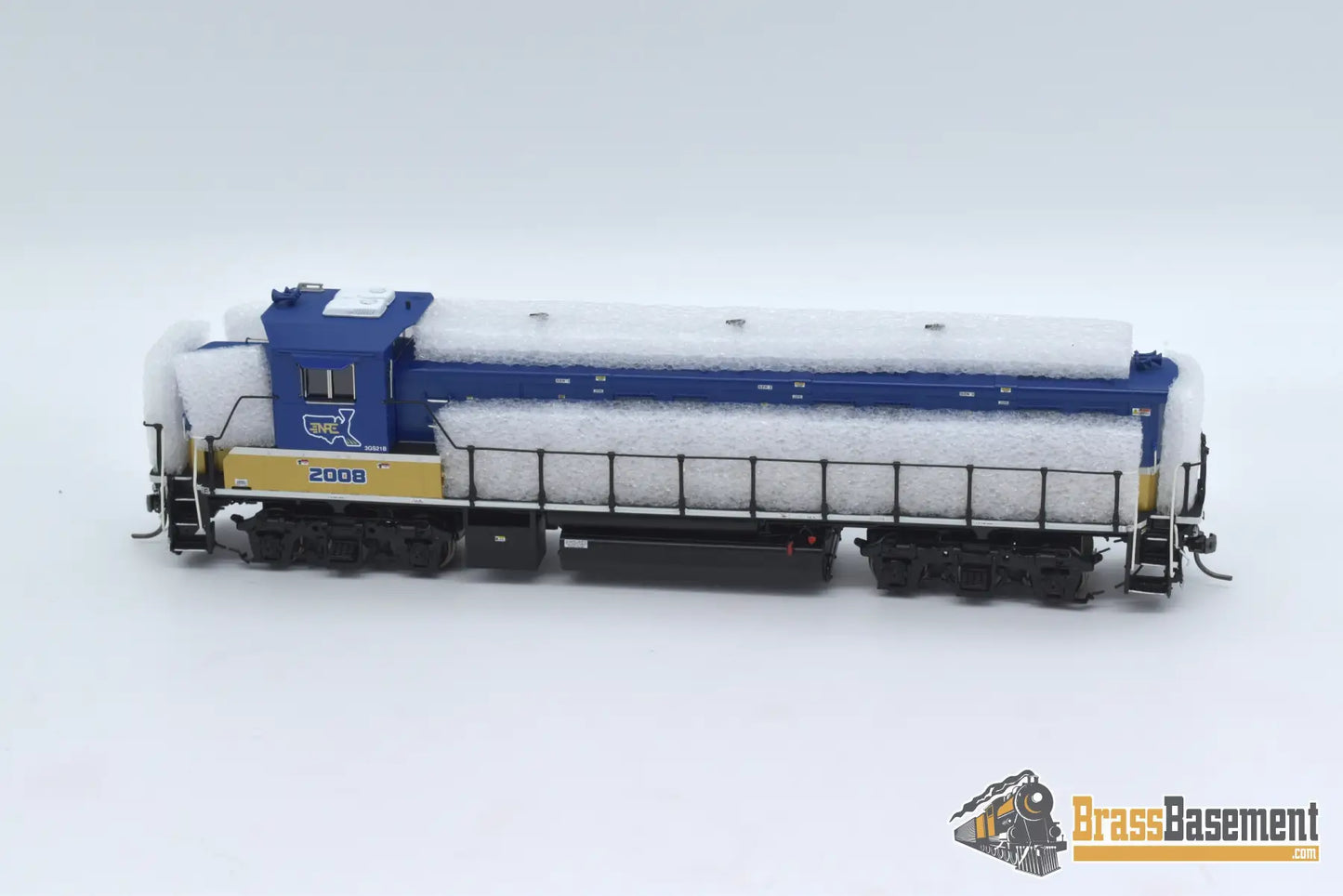Ho Brass - Omi Aa - 1350 - 1 National Railway Equipment 3Gs21B Genset Demonstrator #2008