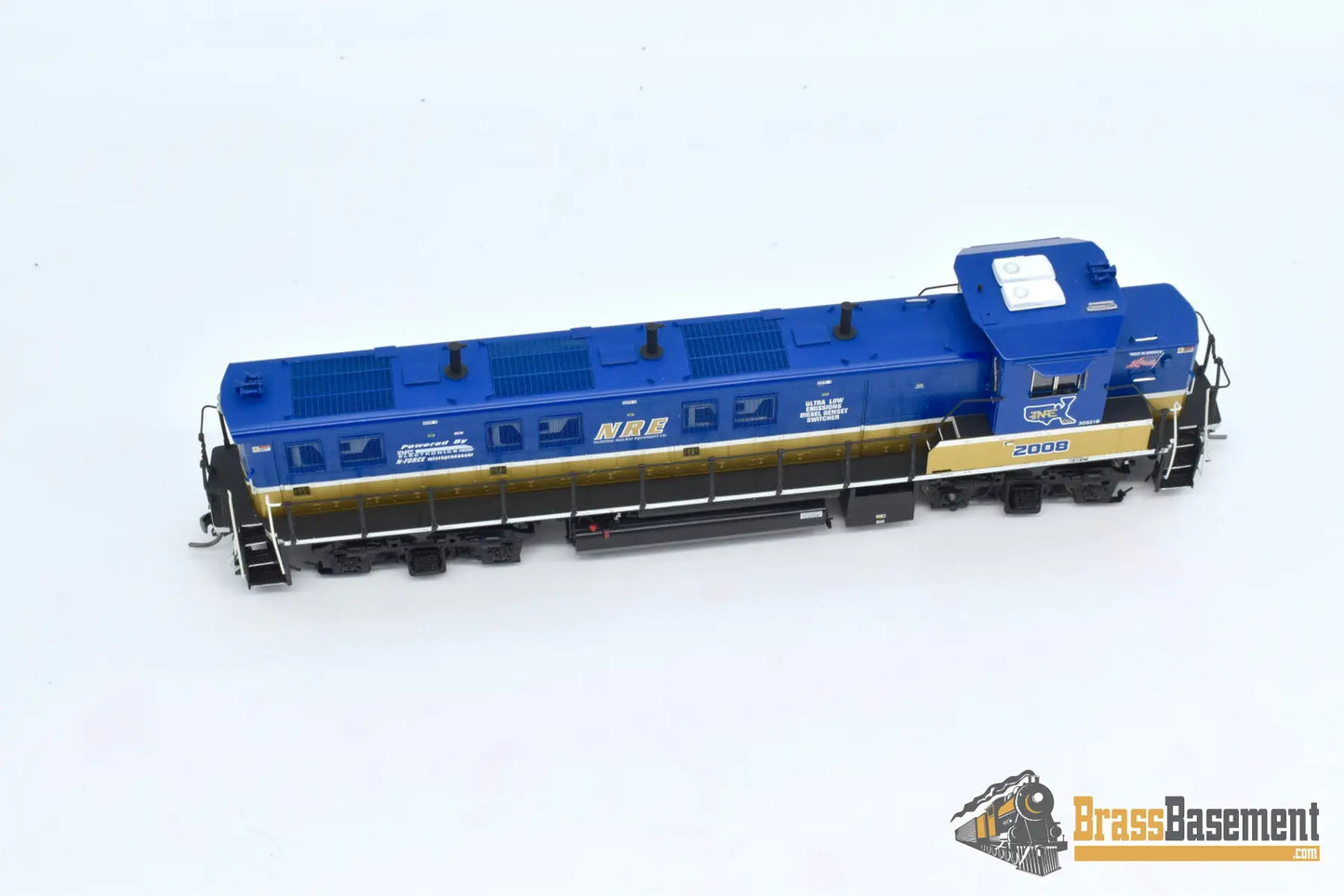 Ho Brass - Omi Aa - 1350 - 1 National Railway Equipment 3Gs21B Genset Demonstrator #2008