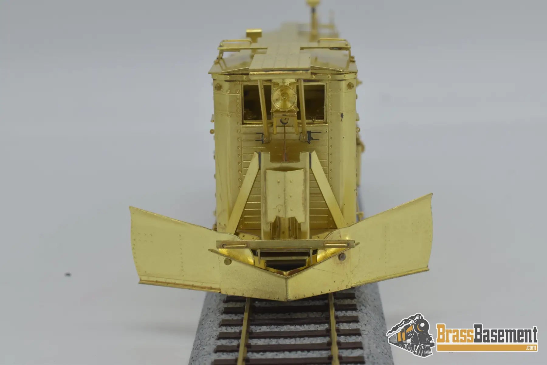 Ho Brass - Omi Great Northern Snow Dozer Mint / Ajin Freight