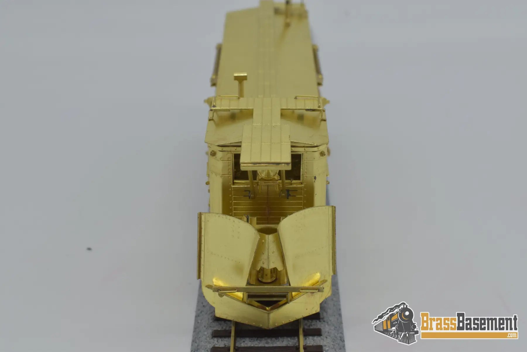 Ho Brass - Omi Great Northern Snow Dozer Mint / Ajin Freight