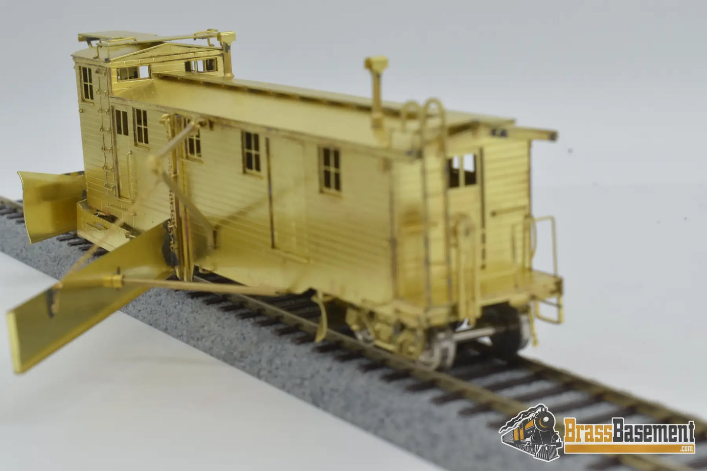 Ho Brass - Omi Great Northern Snow Dozer Mint / Ajin Freight