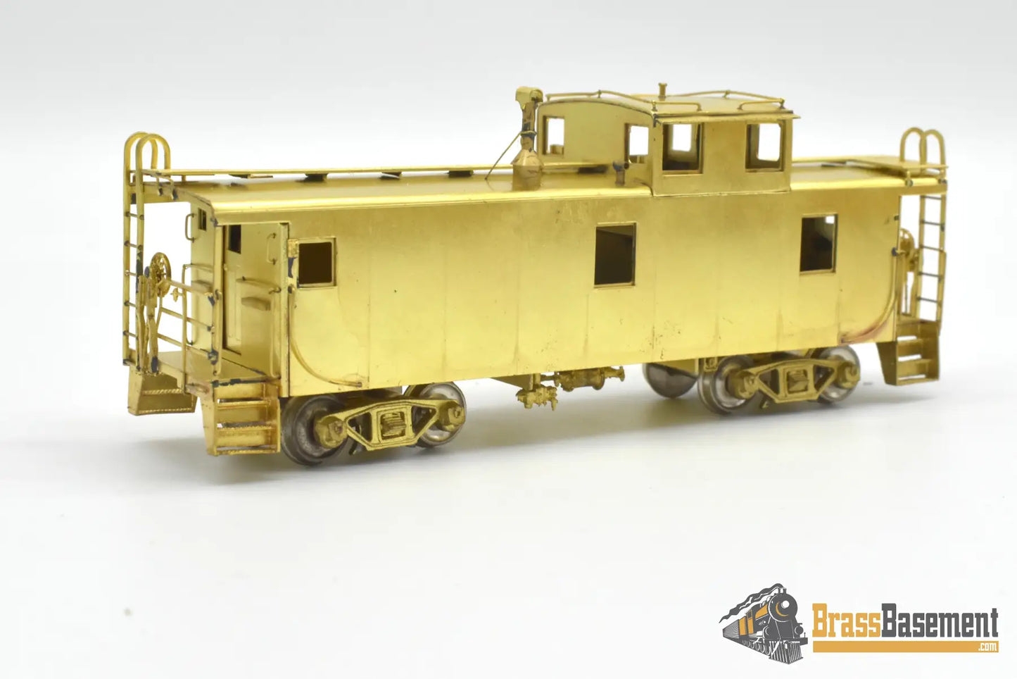 HO Brass - OMI Northern Pacific NP Steel Caboose - Unpainted Mint 1981 Caboose