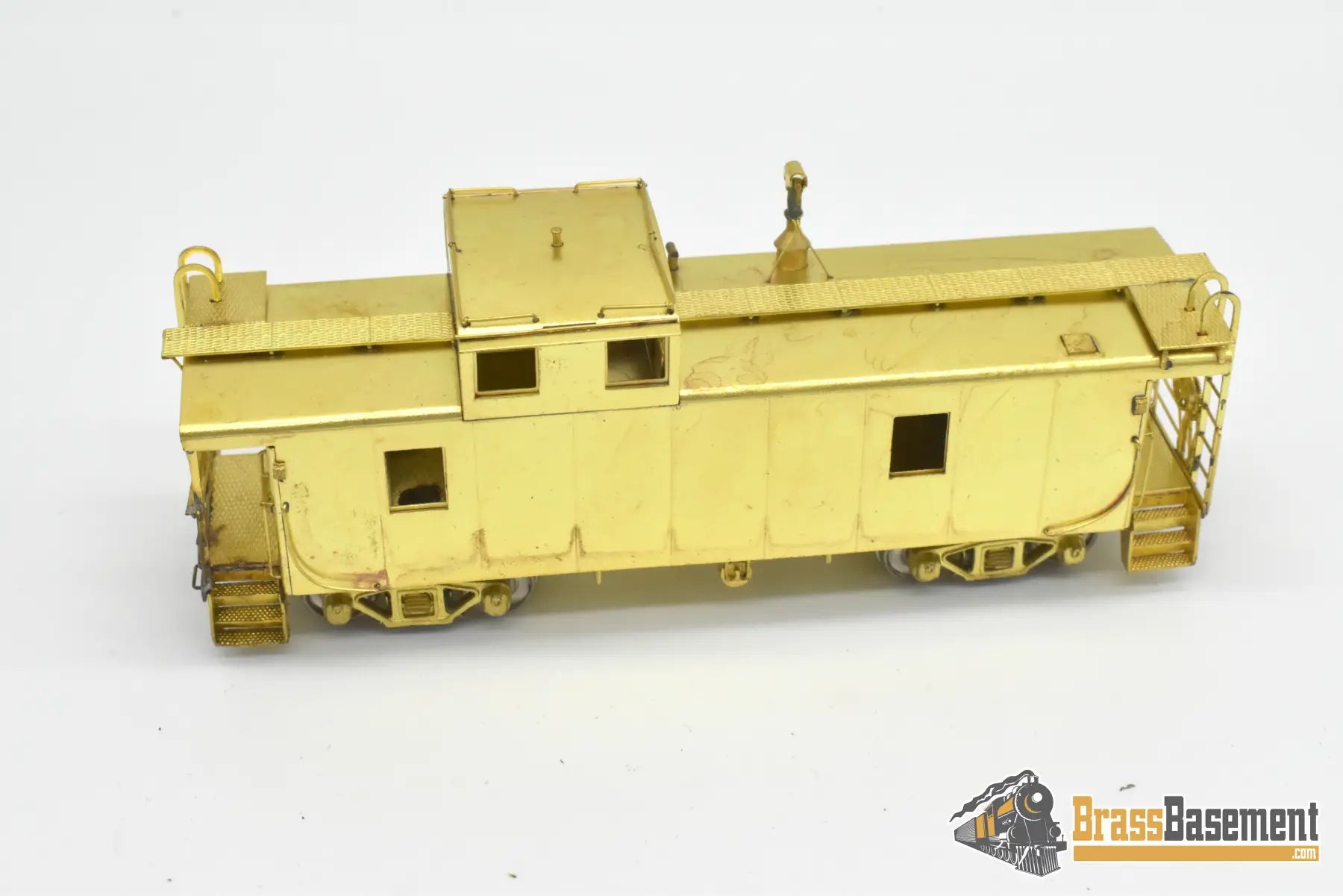 HO Brass - OMI Northern Pacific NP Steel Caboose - Unpainted Mint 1981 Caboose
